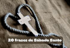20 frases de Sábado Santo - mensajes con imágenes para compartir hoy por Semana Santa 2024