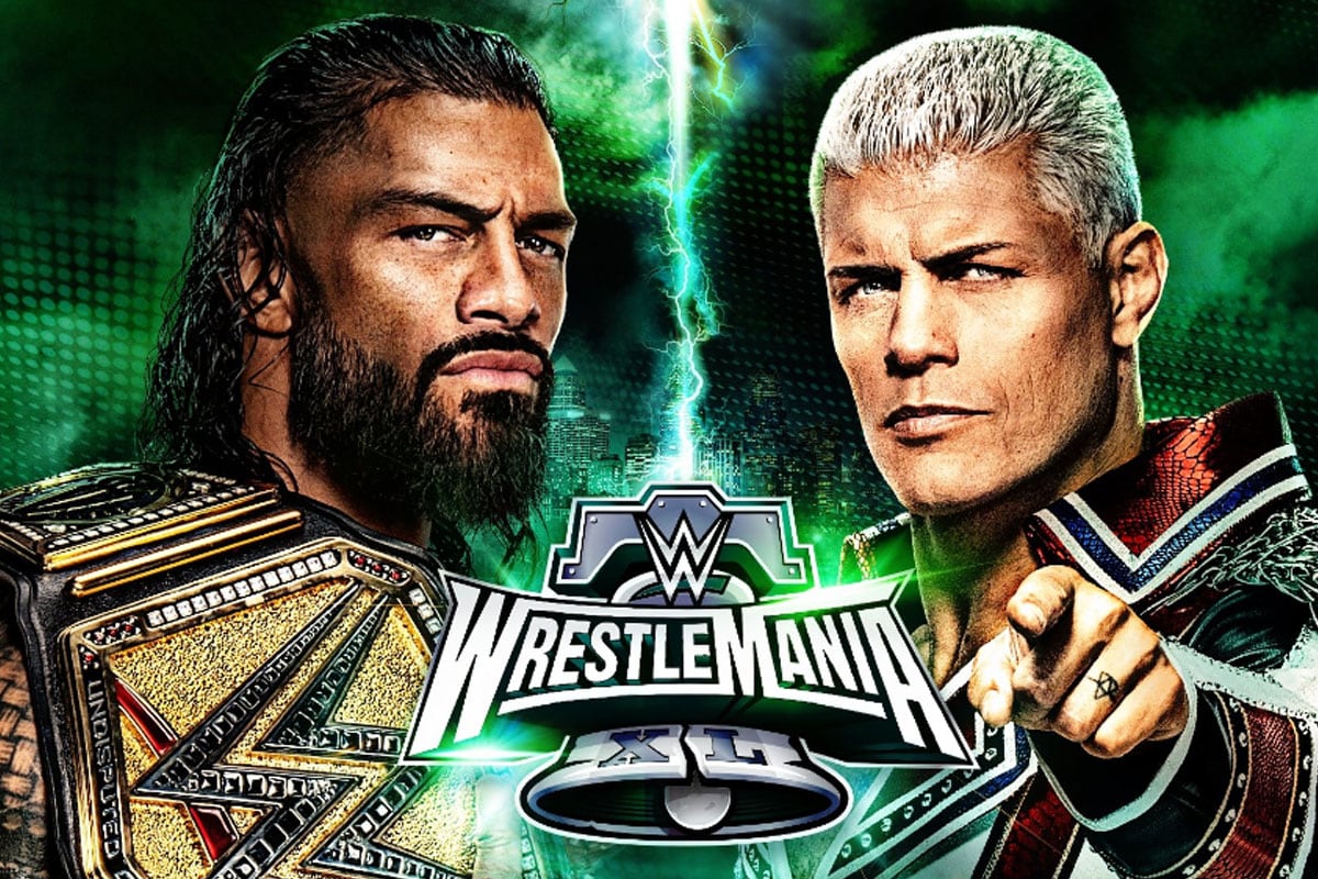 En una revancha del evento principal del año pasado, el ganador consecutivo del Royal Rumble, Cody Rhodes, espera terminar su historia poniendo fin a la histórica carrera de Roman Reigns como campeón indiscutible el domingo. (Foto: WWE)