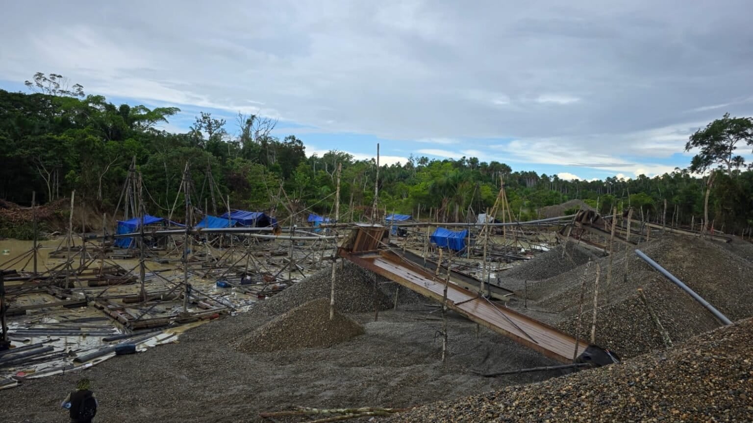 La Presidencia del Consejo de Ministros precisó que estas intervenciones se enmarcan en la estrategia para recuperar las zonas afectadas por organizaciones dedicadas a la extracción ilegal de oro. Foto: cortesía Ministerio Público Distrito Fiscal de Madre de Dios
