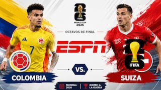 ESPN transmitió el partido Colombia 0-0 (3-4) Suiza por el Mundial 2026