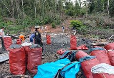 Policía Nacional incauta más de 14 toneladas de carbón vegetal de origen ilegal en San Martín