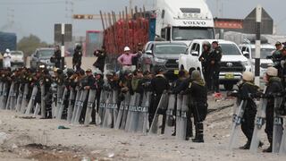 Ica: intento de bloqueo de la Panamericana Sur deja 18 policías heridos