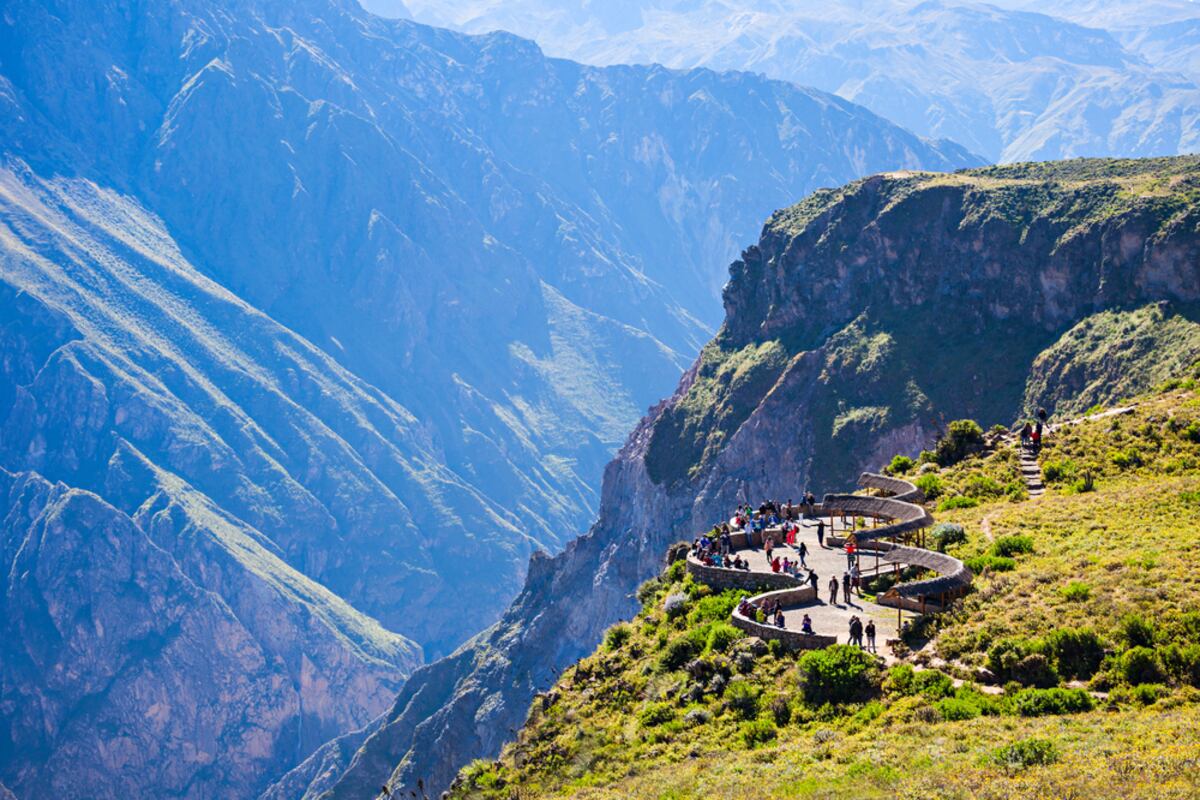 Turismo en el Valle del Colca en Arequipa se ve perjudicado por protestas con motivo de la Toma de Lima. (Foto: Denomades)