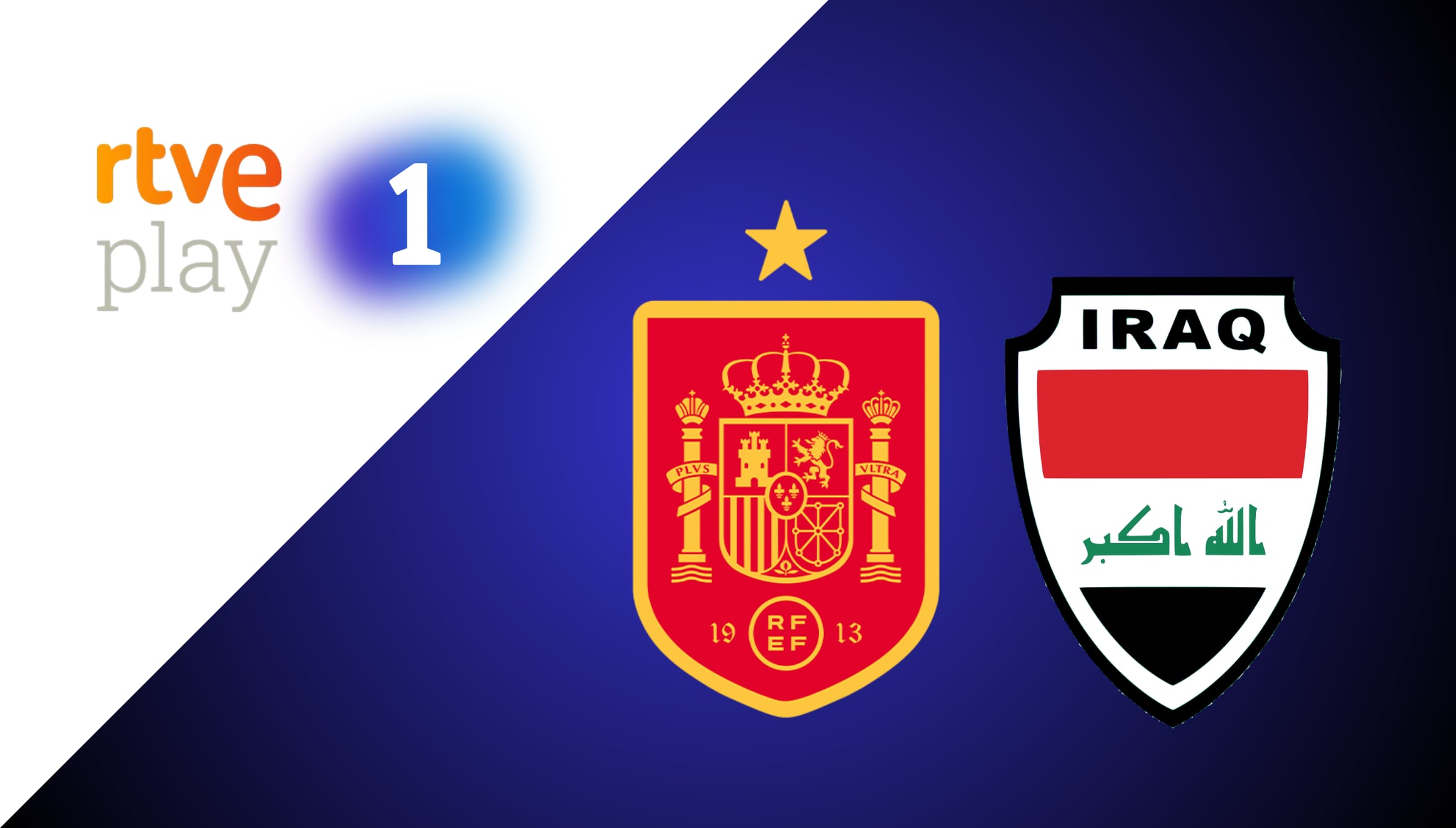 Sintonice la señal de RTVE Play y Canal La 1 de TVE en directo para ver el partido España vs. Irak. Disfrute del compromiso internacional por televisión abierta y plataformas autorizadas de fútbol online hoy. | Crédito: Composición Gestión Mix