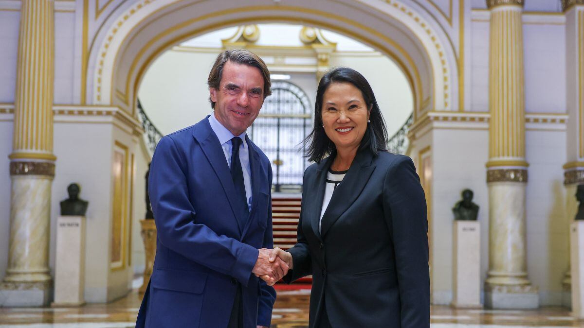 Keiko Fujimori se reúne con José María Aznar: ¿qué temas abordaron sobre Perú y España?