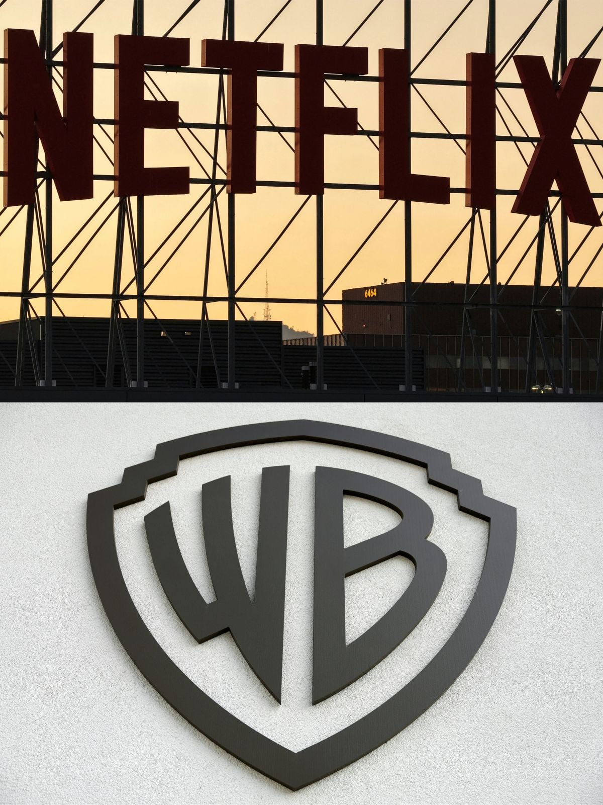 El gigante del streaming Netflix adquirirá el estudio de cine y televisión Warner Bros. Discovery por casi US$83,000 millones, anunciaron ambas compañías estadounidenses en un comunicado conjunto el 5 de diciembre de 2025 (Foto: Mario Tama / Getty Images North America / AFP)