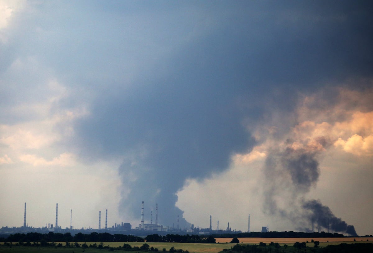Ataque a Ucrania. (Foto de Anatolii Stepanov / AFP)