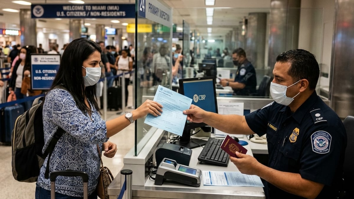 ¿Tienes un vuelo a EE.UU.? La nueva declaración que deberás presentar desde el 3 de noviembre