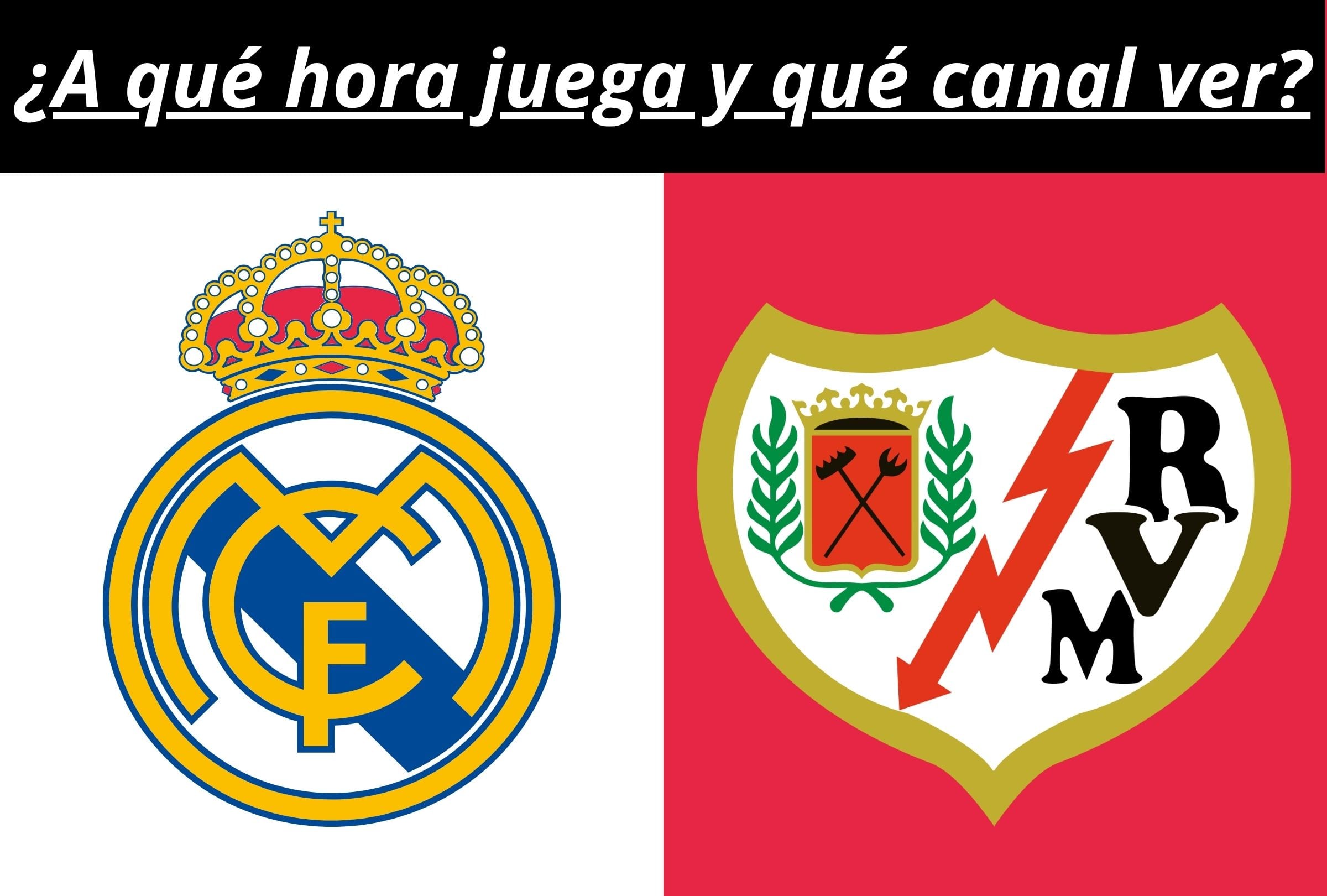 Conoce los horarios y qué canales de TV transmiten el partido Real Madrid vs. Rayo Vallecano EN VIVO y EN DIRECTO HOY 12 de septiembre por LaLiga. (Foto: Composición Mag)