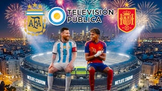 TV Pública ha transmitido Argentina 0-1 España por final del Mundial 2026