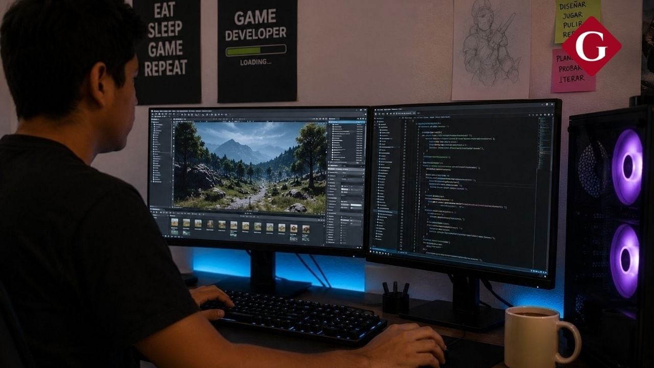 El desarrollo de videojuegos en Perú se presenta como una alternativa profesional viable. Las habilidades en inglés y trabajo en equipo también son cruciales para ingresar al mercado. Composición: Gestión