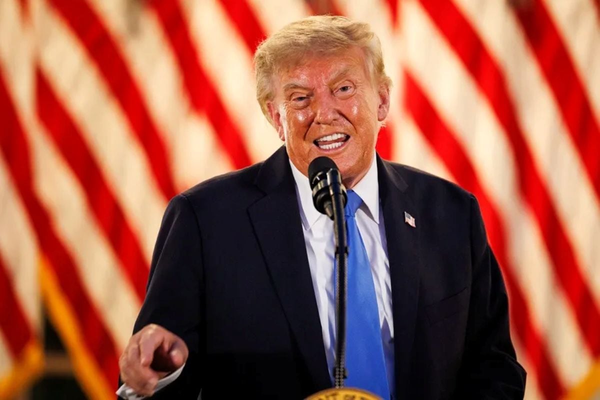 Donald Trump, presidente de Estados Unidos, impulsa el uso del término “superinteligencia” para referirse a la inteligencia artificial en las comunicaciones oficiales. Foto: EFE.