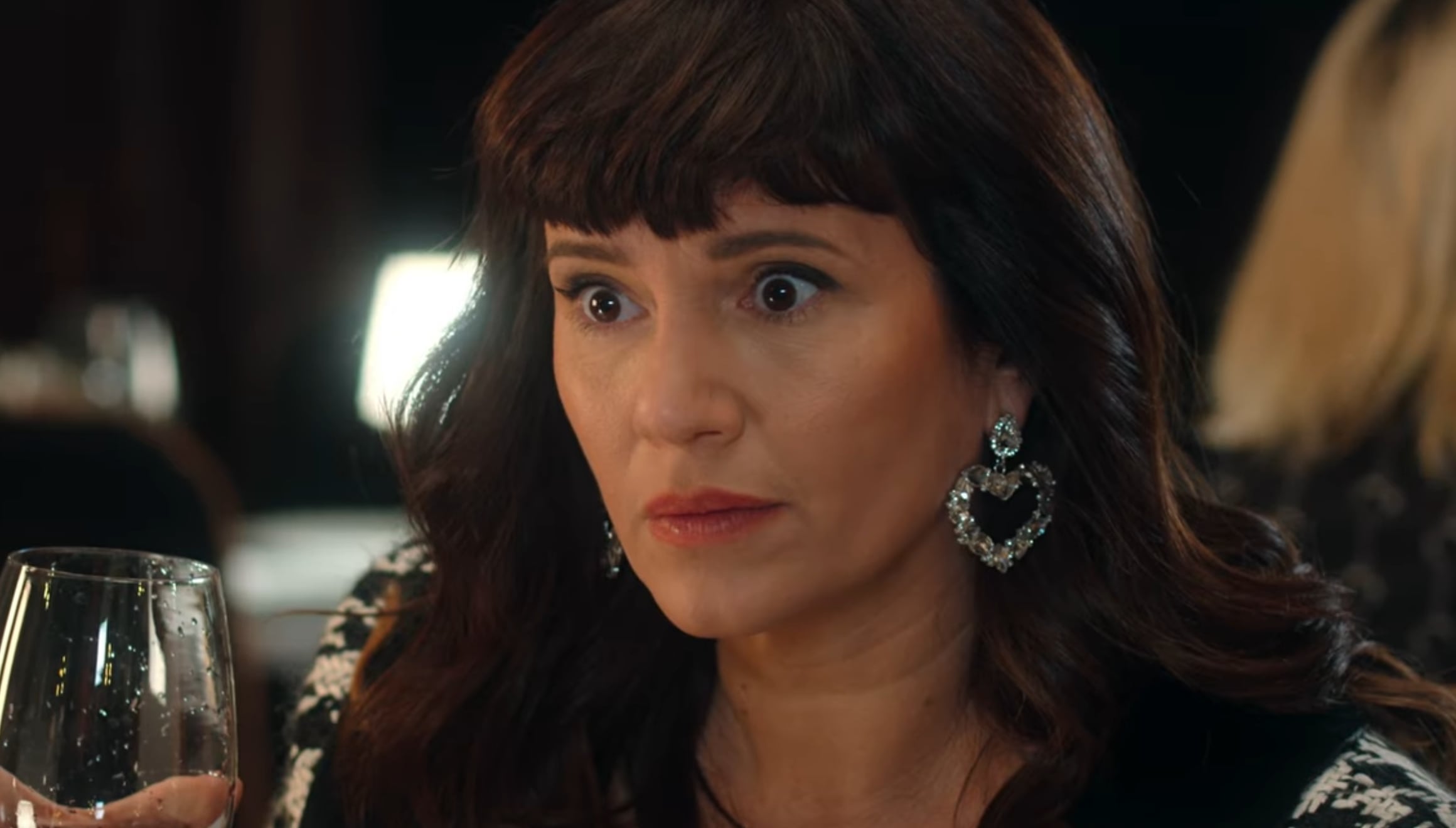 Griselda Siciliani como Victoria "Vicky" Mori en una escena de la serie argentina "Envidiosa" (Foto: Netflix)