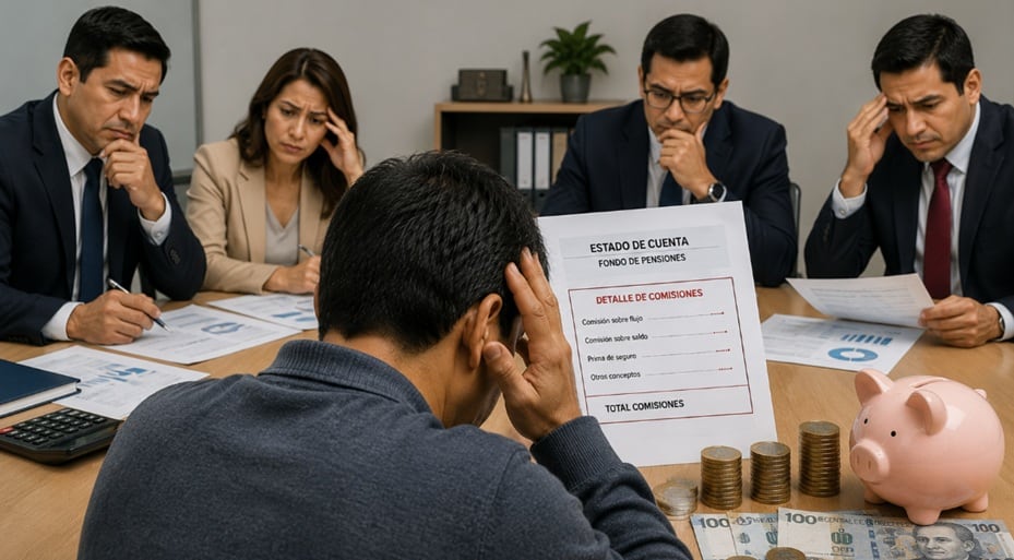 En caso el afiliado decida migrar a la comisión sobre el fondo (también llamada comisión sobre saldo), el cambio aplicará desde junio del 2027. Imagen: ChatGPT.