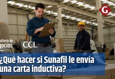 ¿Qué hacer si Sunafil le envía una carta inductiva?