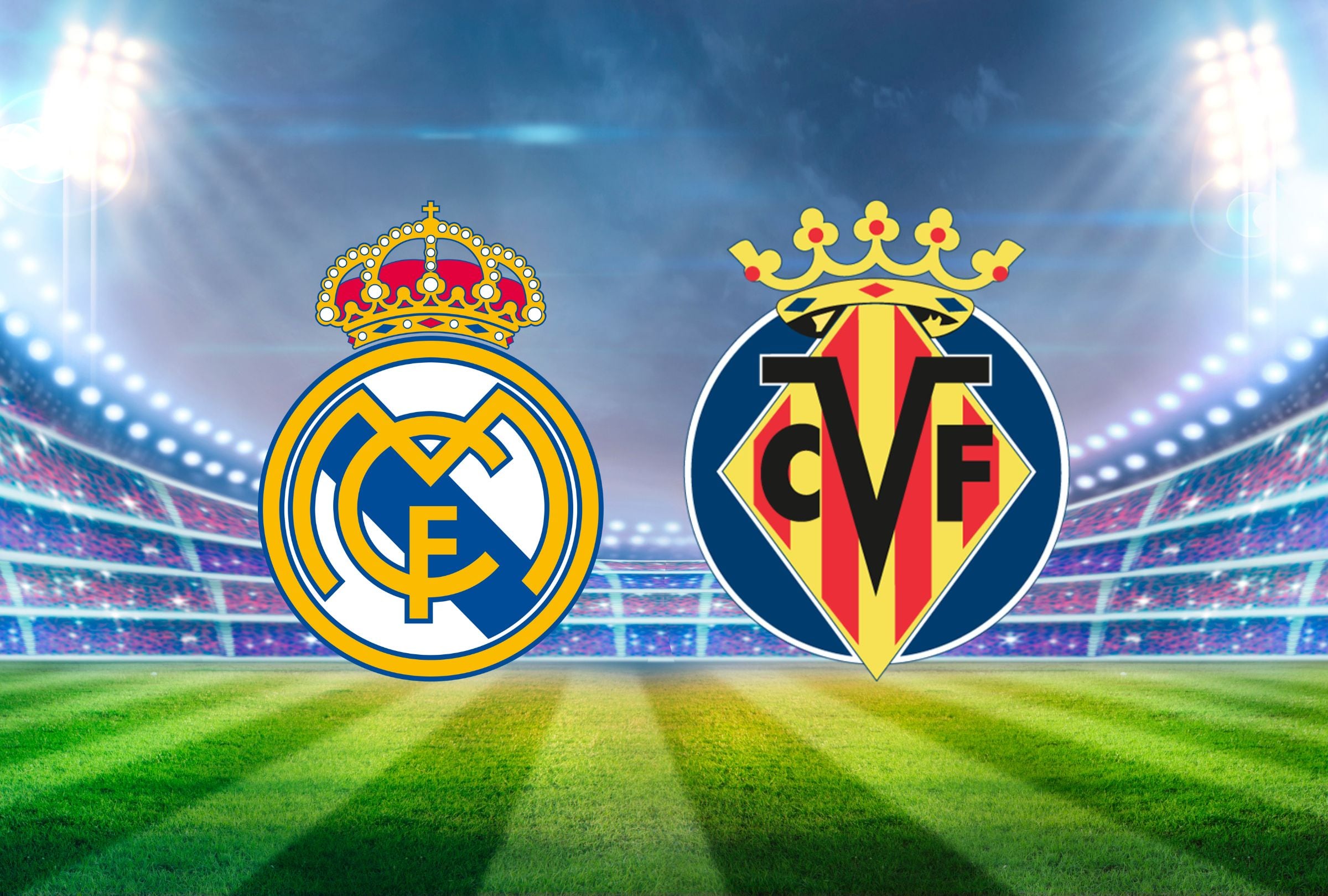 En esta nota sabrás a qué hora juega y qué canal transmite Real Madrid vs. Villarreal por LaLiga en México y USA. (Foto: Composición Gestión Mix)