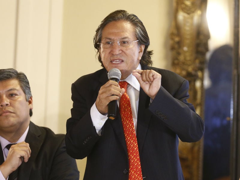 Alejando Toledo, expresidente de ña República.