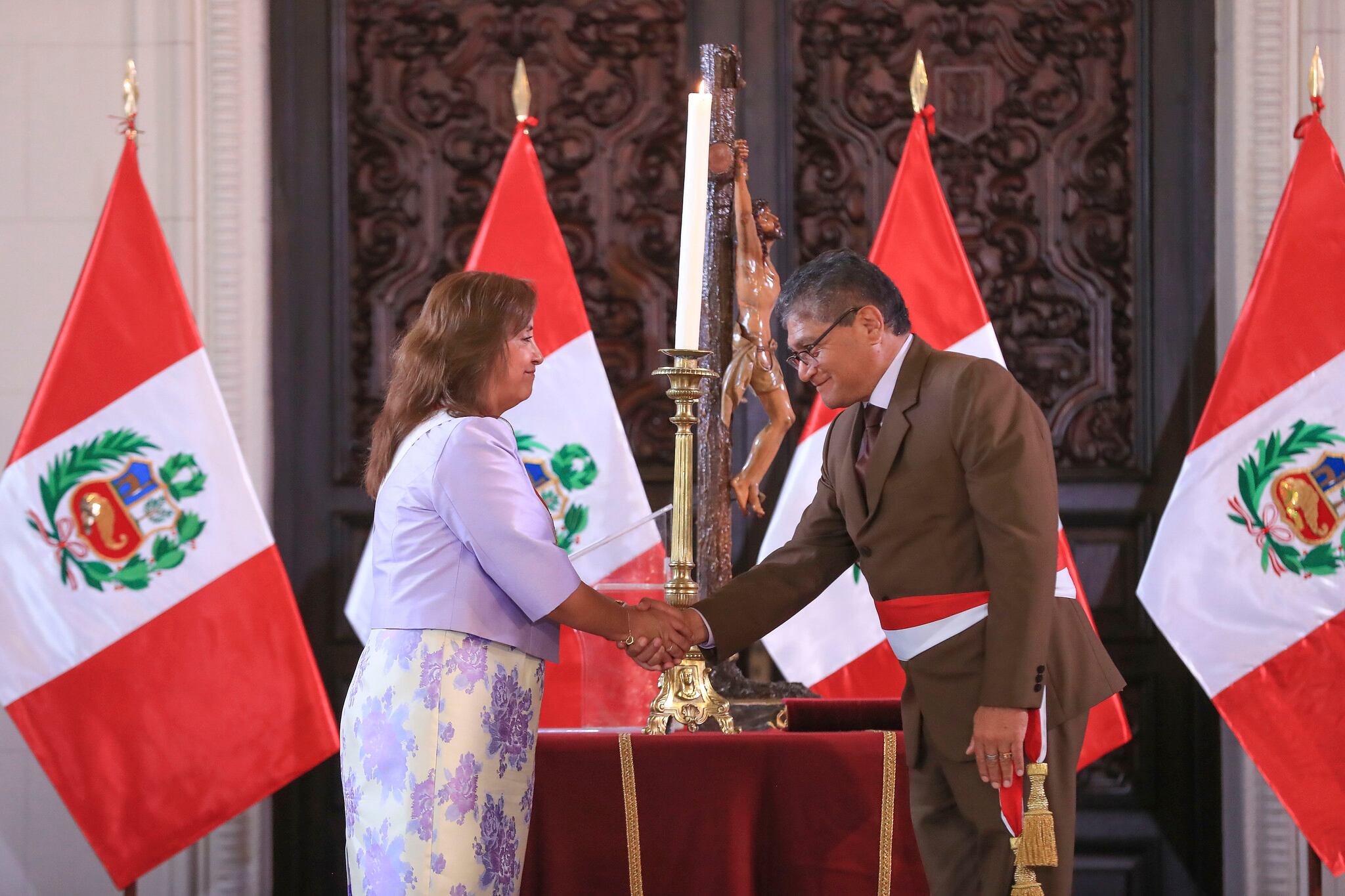 Juan Alcántara Medrano juró como nuevo ministro de Justicia. (Foto: Presidencia)