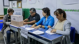 La ONPE iniciará este lunes el pago de S/ 165 a miembros de mesa de la segunda vuelta