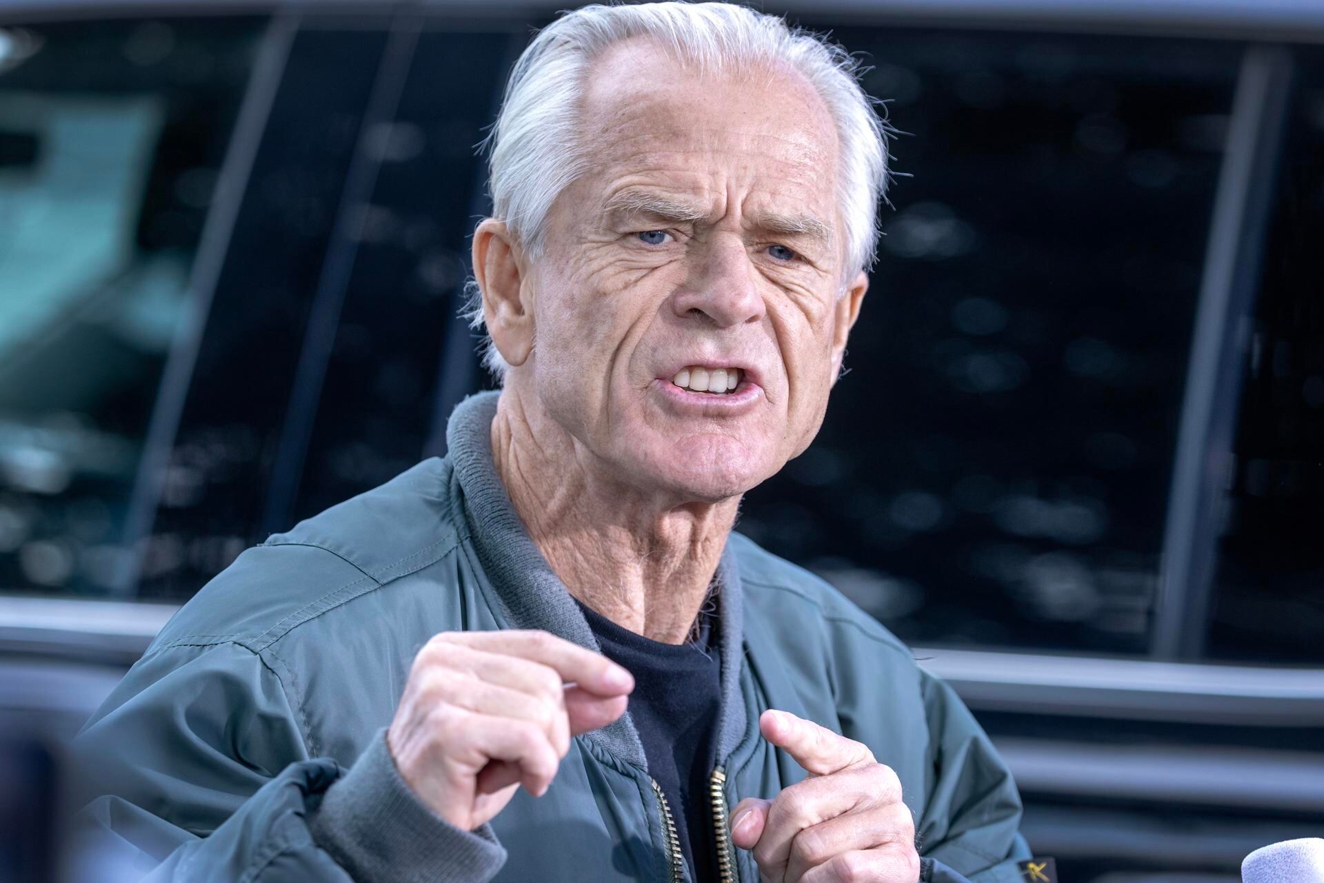 Peter Navarro es uno de los principales asesores comerciales de la Casa Blanca. EFE/EPA/CRISTOBAL HERRERA-ULASHKEVICH