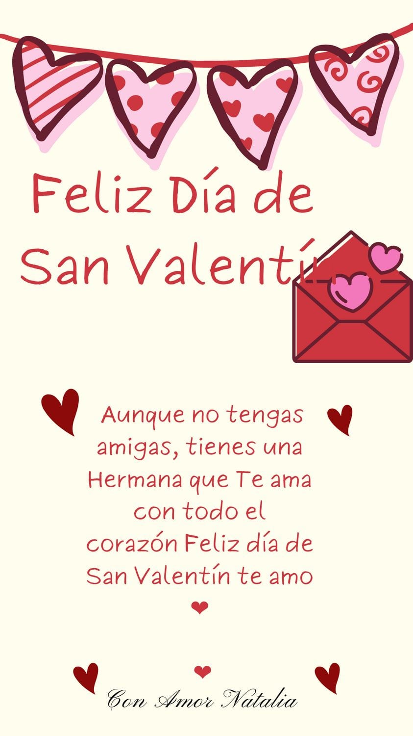 Elige una de estas 50 tarjetas por el 14 de febrero 2026 y festeja un ¡Feliz San Valentín!, con una de estas imágenes llenas de mensajes de amor. (Foto: Pinterest)