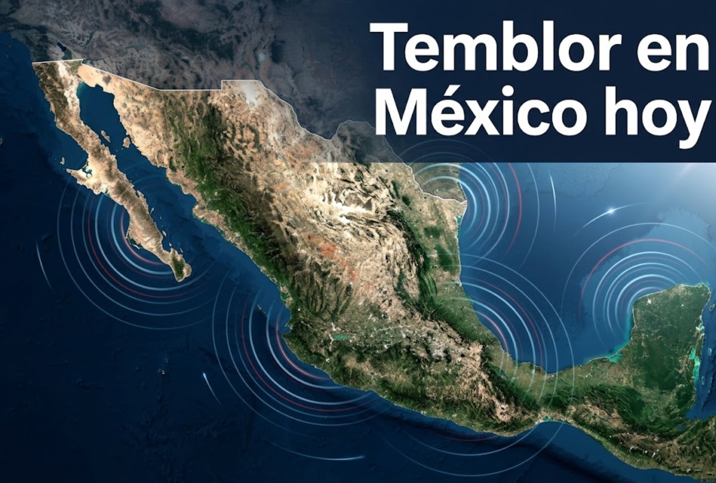 Consulta por el último temblor en México que se realizó hoy. Revisa el reporte del SSN sobre el epicentro y magnitud del sismo registrado. (Foto: Imagen creada por El Comercio MAG utilizando la IA de Gemini).