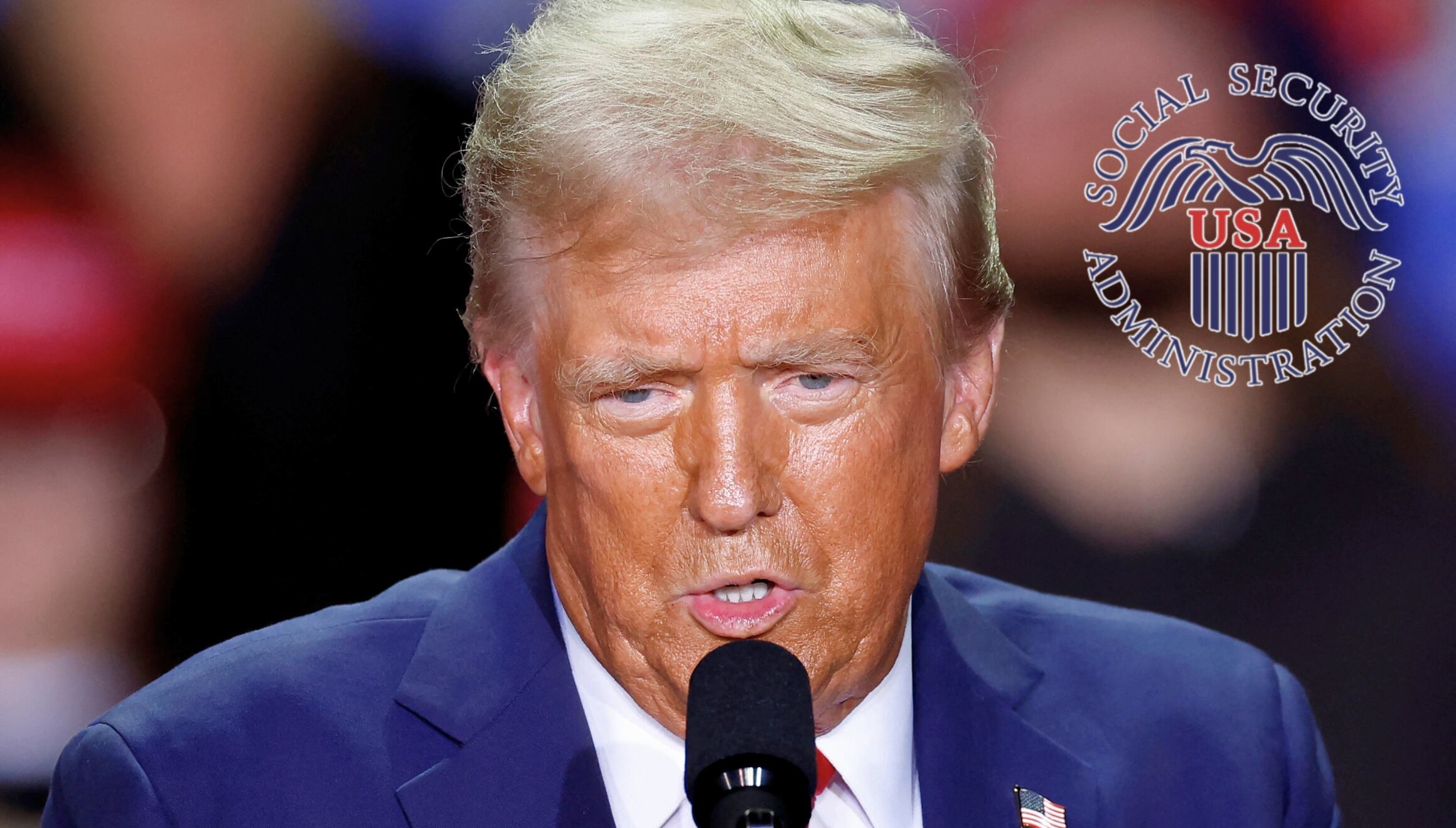 Donald Trump tiene varios desafíos desde que inicie su segundo mandato en Estados Unidos y uno de ellos es estabilizar financieramente el Seguro Social (Foto: AFP / Seguro Social)