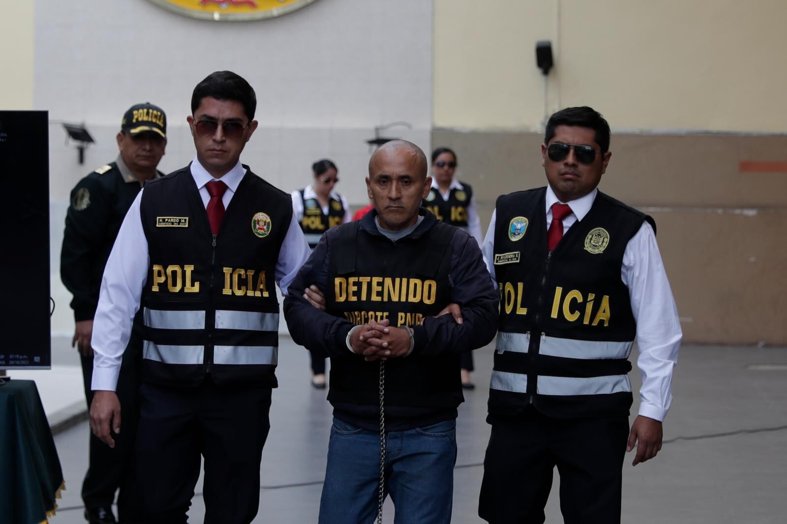 Juan Santos es el presunto líder de "Voluntad Transformadora", organización vinculada a Sendero Luminoso. (Foto: Hugo Pérez / GEC)