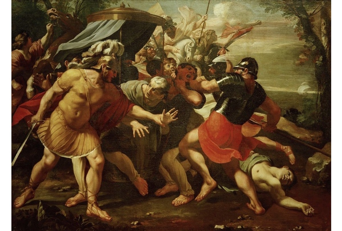 La muerte de Cicerón por François Perrier (1635). | Crédito: wbg-wissenverbindet.de