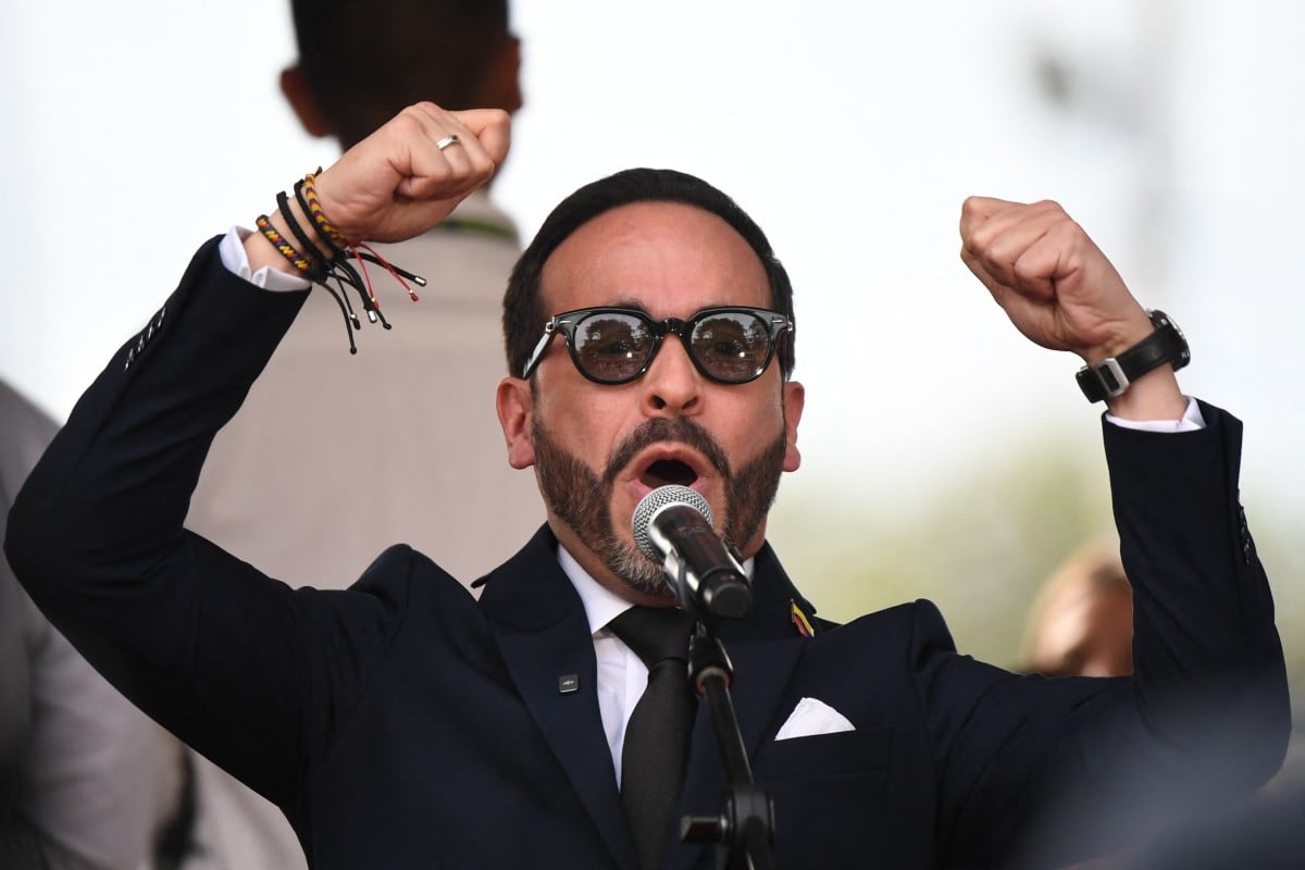 El presidente electo de Colombia, Abelardo de la Espriella, marca el retorno de la derecha con la salida de Gustavo Petro. Foto: Jaime SALDARRIAGA / AFP