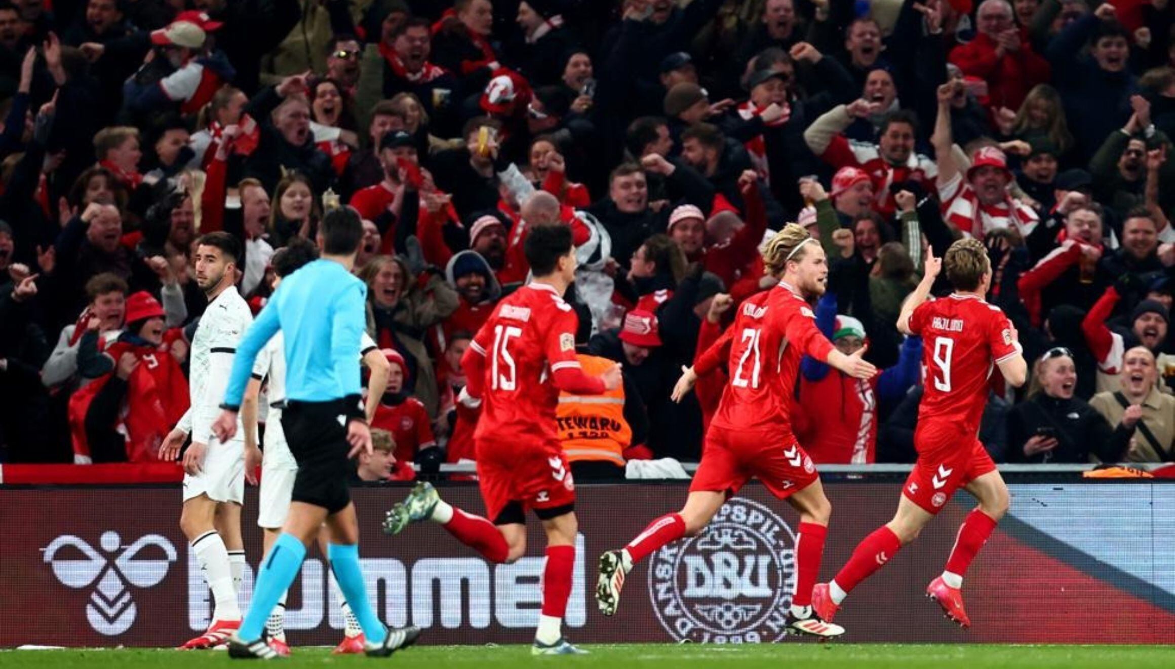 Portugal cayó 0-1 ante Dinamarca por la ida de los cuartos de final de la Liga de Naciones de la UEFA. | Crédito: uefa.com