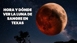 🌖 A qué hora inicia y cómo ver el eclipse lunar parcial con la Luna de Sangre este 27 y 28 de agosto en Texas