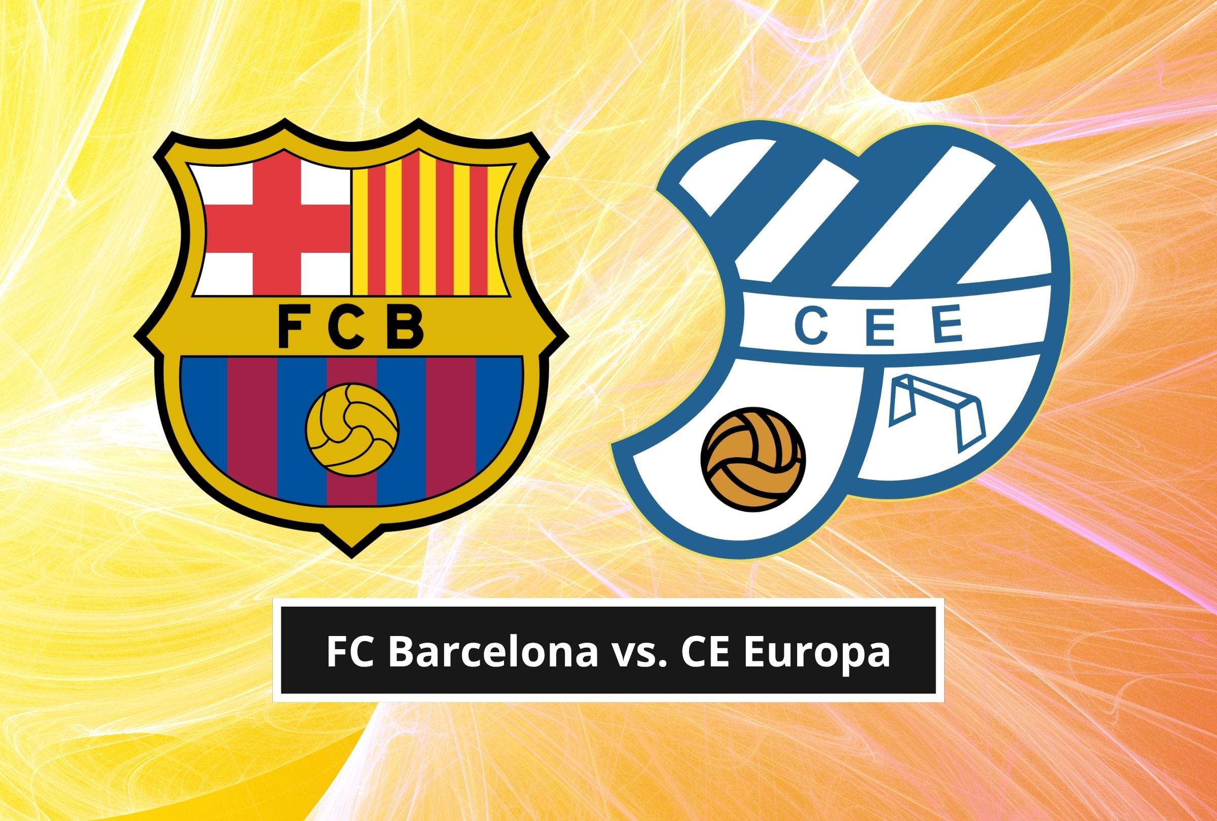 El FC Barcelona vs. CE Europa por un amistoso de pretemporada es un partido que apunta a ser intenso de principio a fin. (Foto: Composición Canva - Gestión Mix)