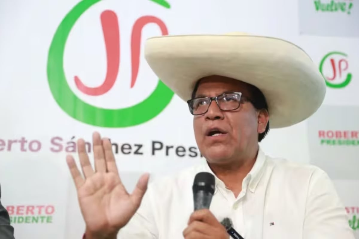 Poder Judicial rechaza pedido para suspender efectos de la acusación fiscal contra excandidato presidencial, Roberto Sánchez Foto: Andina.