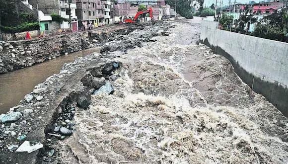 Laderas del río Rímac tienen alto riesgo. Foto: Difusión