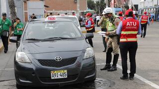 ATU aclara que taxistas no pueden circular durante horas de inmovilización social obligatoria
