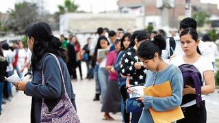 Empleo para población con estudios universitarios en Lima decreció versus nivel prepandemia