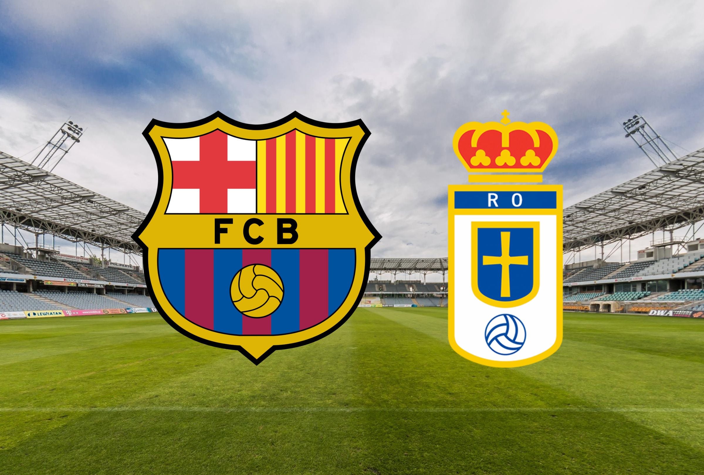 Revisa esta nota para que sepas a qué hora juega y qué canal transmite FC Barcelona vs. Real Oviedo hoy por LaLiga. (Foto: Composición Mag)