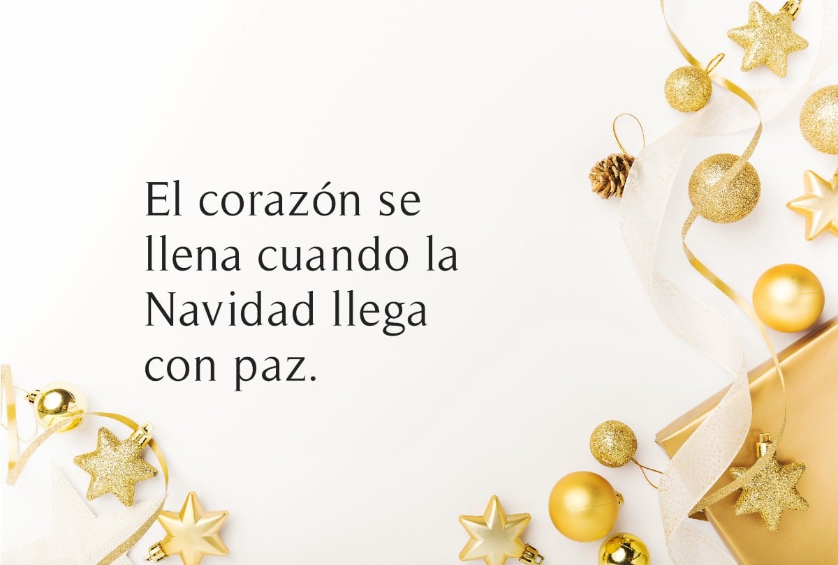 Los deseos navideños transmiten amor, esperanza y gratitud en estas fiestas. | Crédito: Freepik/Gestión
