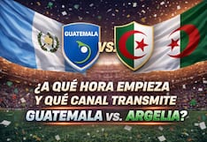 ¿A qué hora empieza y qué canal transmite Guatemala vs. Argelia EN VIVO por amistoso a la Copa Mundial FIFA 2026? Canales TV