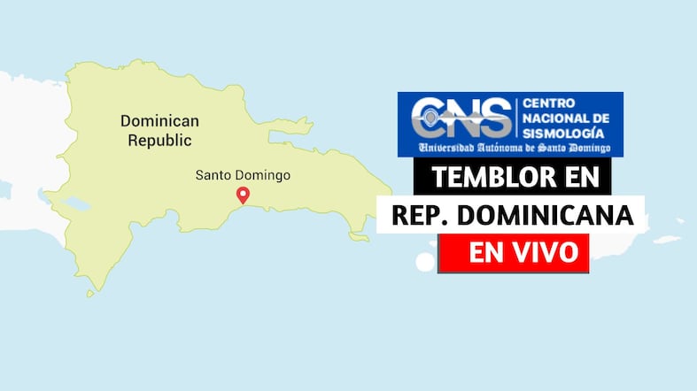 Temblor en República Dominicana hoy, miércoles 12 de junio: últimos sismos registrados con magnitud y epicentro, vía CNS