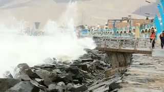 Oleaje en costa peruana: Indeci pide no ingresar al mar ni hacer deportes acuáticos