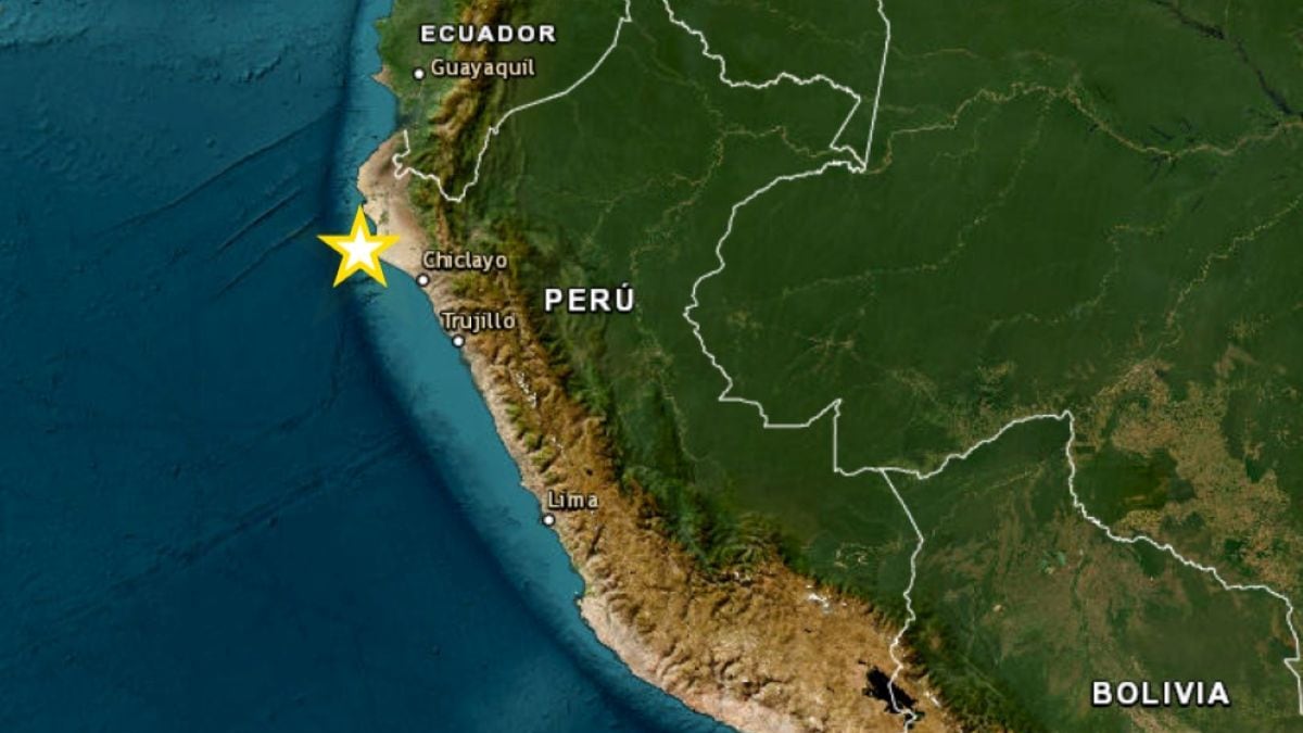 Piura registra tres sismos en menos de una hora: el mayor alcanzó magnitud 4.9