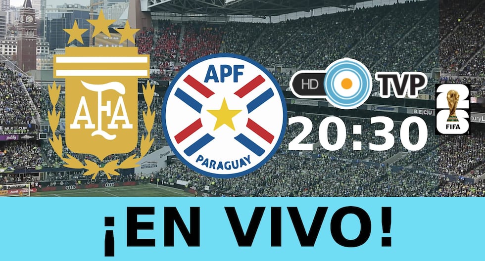 Ver Argentina vs Paraguay en vivo por flow.TV Pública y Canal 7 Online - Eliminatorias Sudamericanas 2026