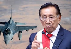 Presidente Balcázar reitera que su gestión no comprará aviones F-16 a Estados Unidos