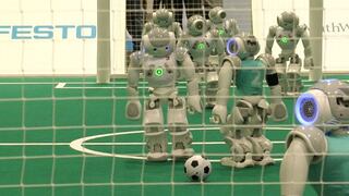 Se desata la batalla por el fútbol en la RoboCup 2016