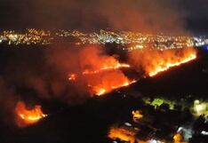 Aeropuerto de Tingo María: controlan incendio forestal en el borde de pista de pista de aterrizaje
