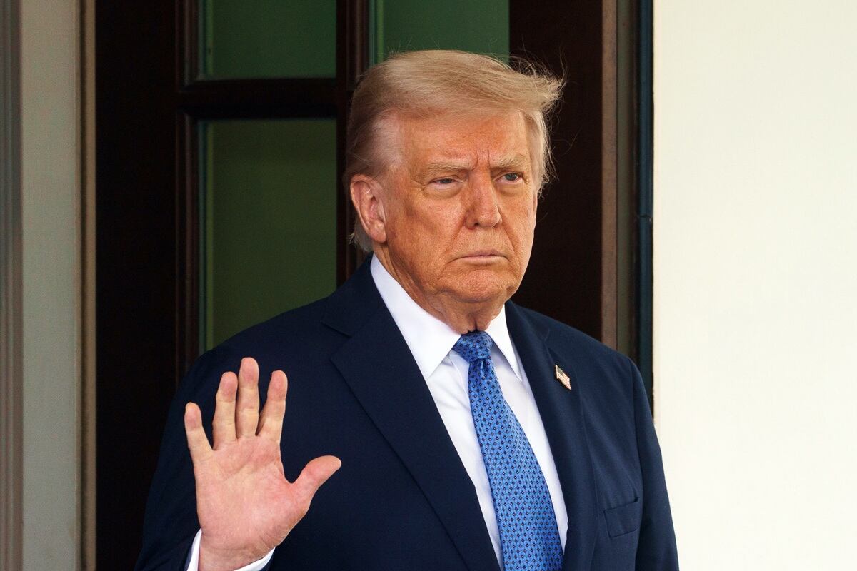 El presidente de Estados Unidos, Donald Trump, anunció una pausa de 90 días a los llamados "aranceles recíprocos". (Foto de EFE/EPA/WILL OLIVER).