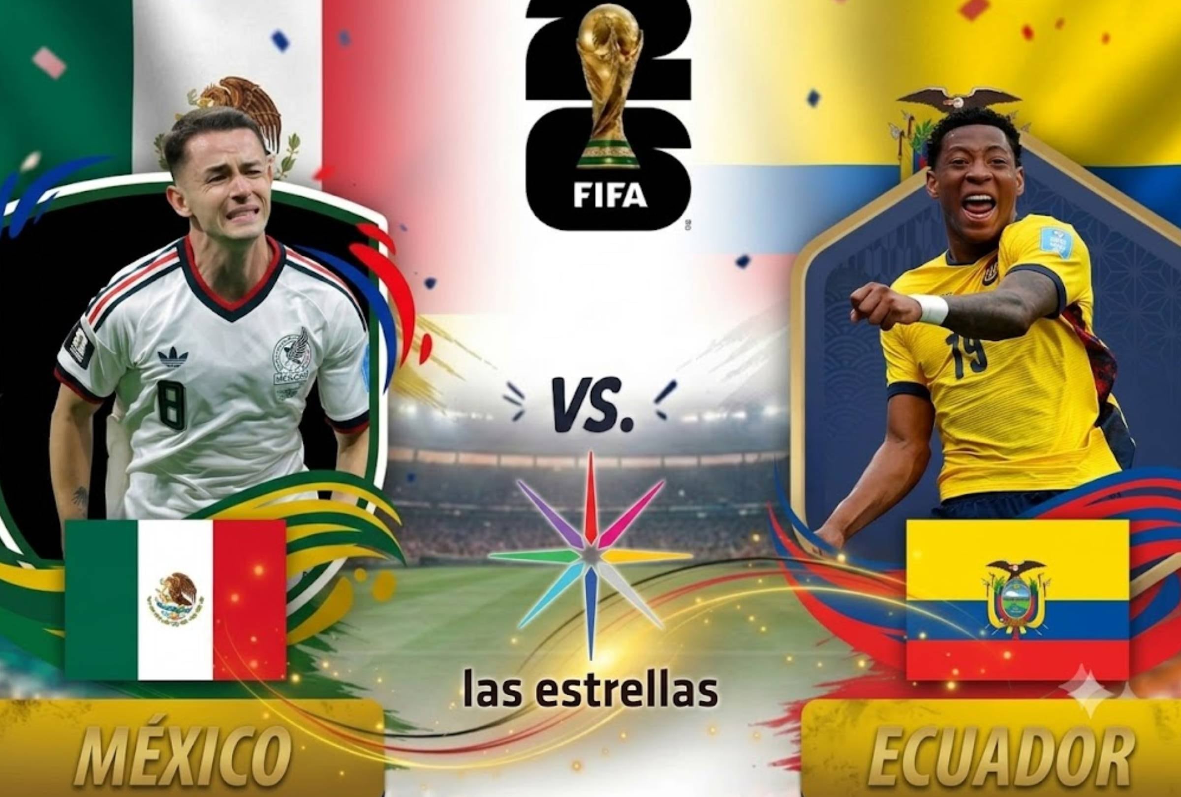 México vs Ecuador EN VIVO por Canal 2 (Las Estrellas) | Transmisión Mundial 2026 desde CDMX