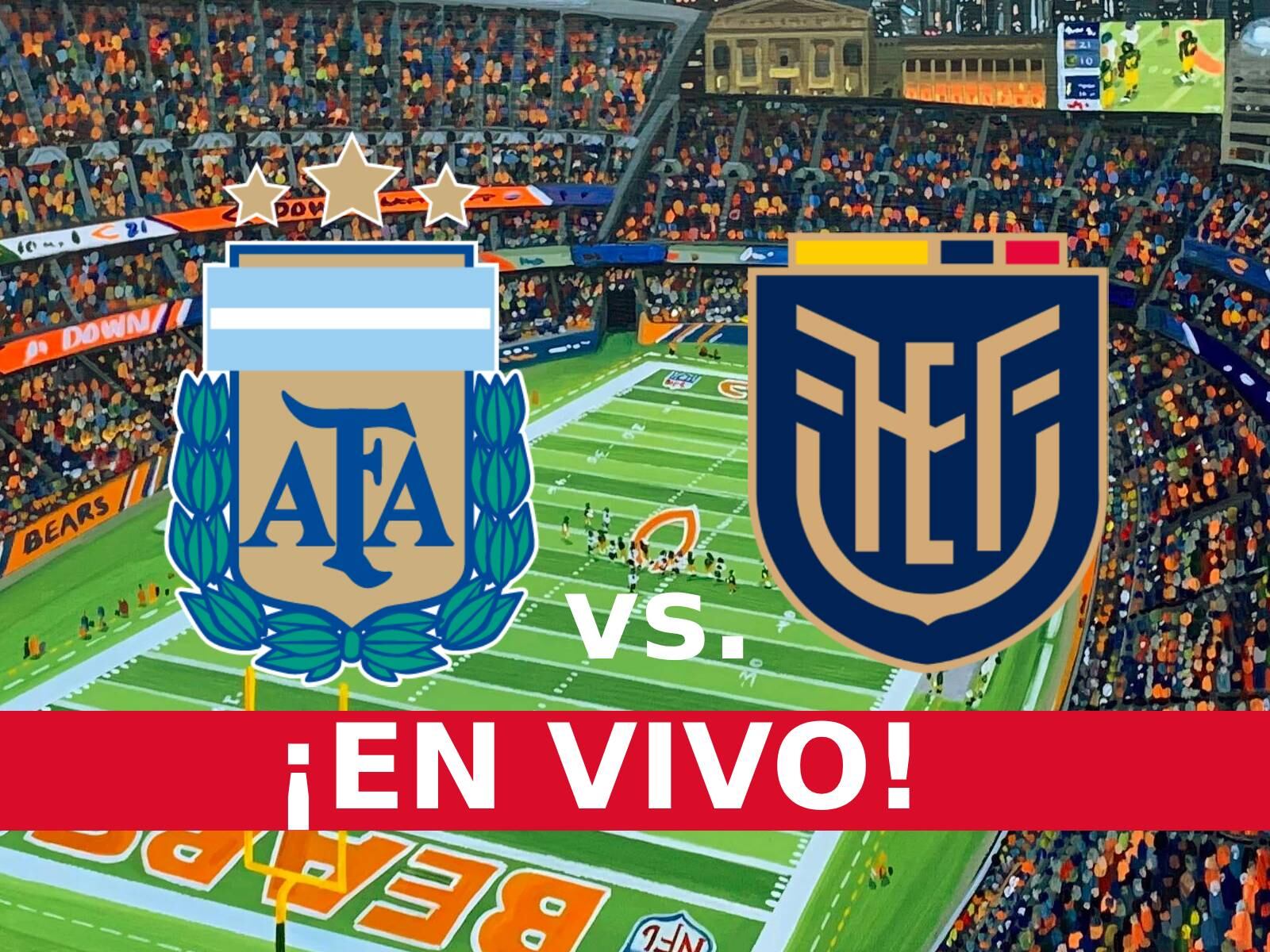 Ver partido entre Argentina y Ecuador en vivo y en directo vía Telefe y TyC sports por amistoso internacional con miras al debut en la Copa América 2024. (Foto: AFP)